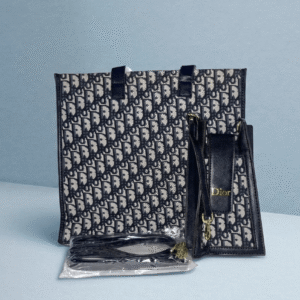 Dior with accessories