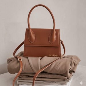 Elegant Tan Leather Tote